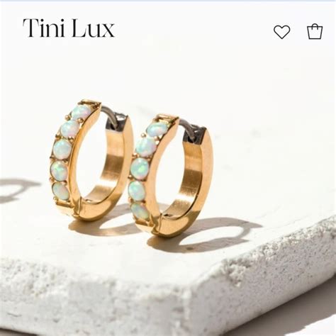 tini lux|earrings best for sensitive ears.